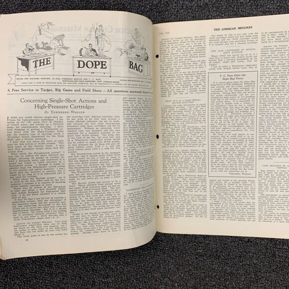 Vintage The American Rifleman Magazine July 1930 Sporting Hunting Firearms - Picture 7 of 11